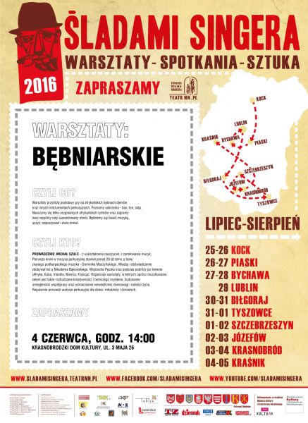 WARSZTATY BĘBNIARSKIE w KDK 4 czerwca 2016