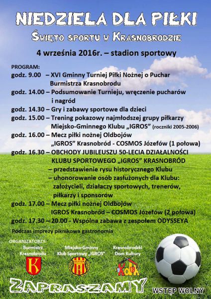 Niedziela dla Piłki. Święto sportu w Krasnobrodzie