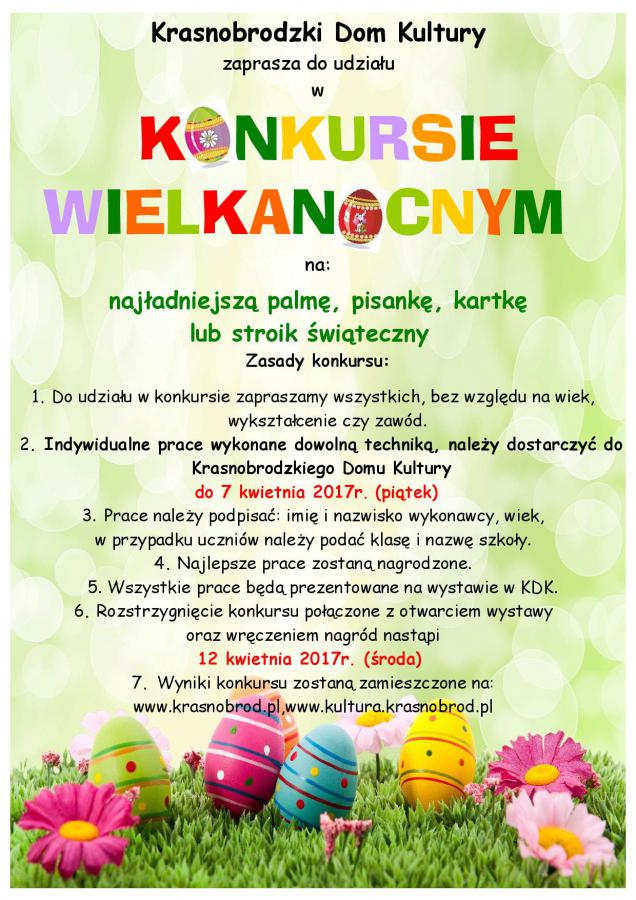 Konkurs Wielkanocny w Krasnobrodzkim Domu Kultury