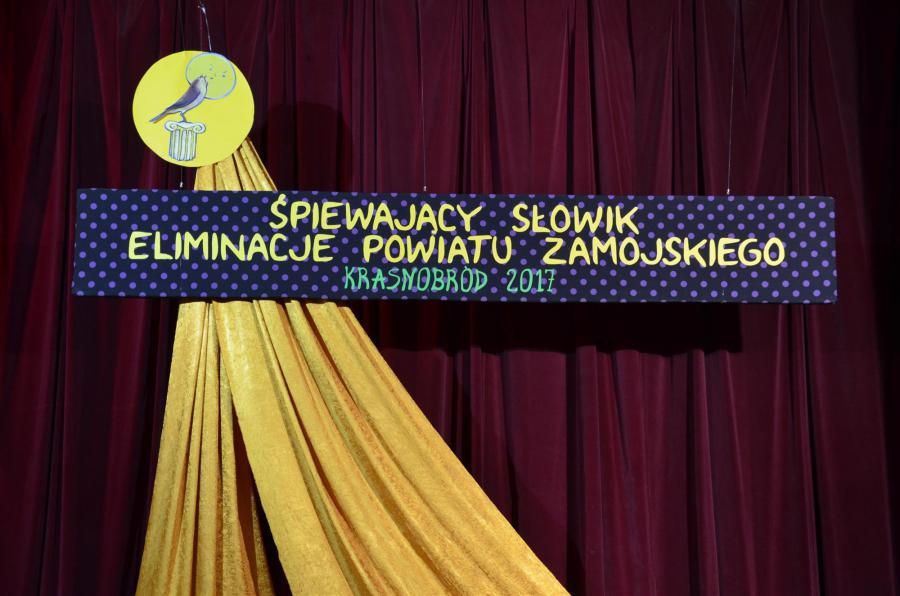 Konkurs Piosenki Dziecięcej i Młodzieżowej „Śpiewający Słowik” - eliminacje powiatowe