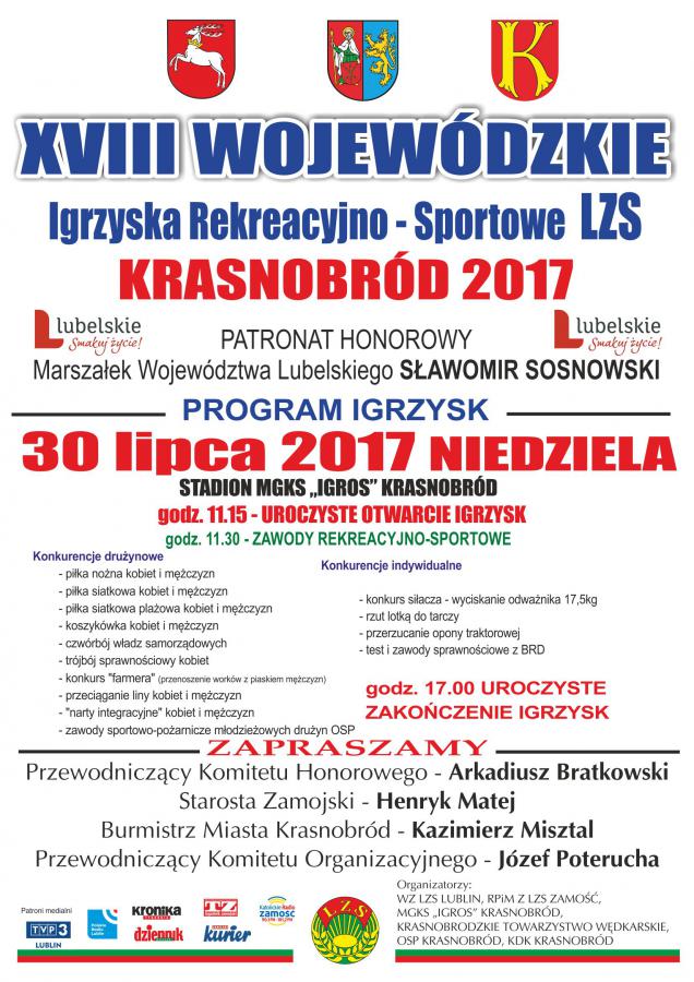 XVIII Wojewódzkie Igrzyska Rekreacyjno-Sportowe LZS