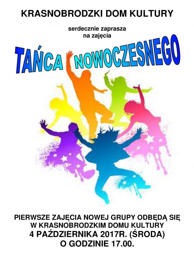 Zajęcia tańca nowoczesnego dla nowej grupy