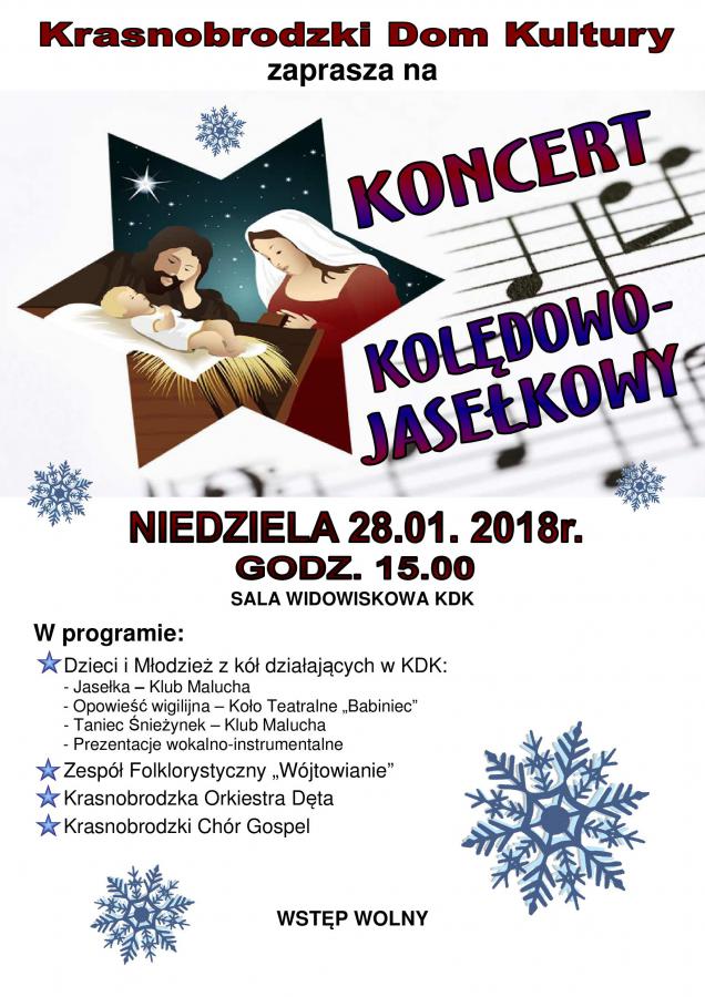Koncert Kolędowo-Jasełkowy