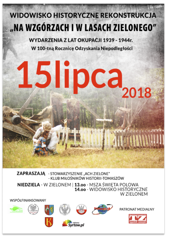 Uroczystości religijno - patriotyczne w Zielonem