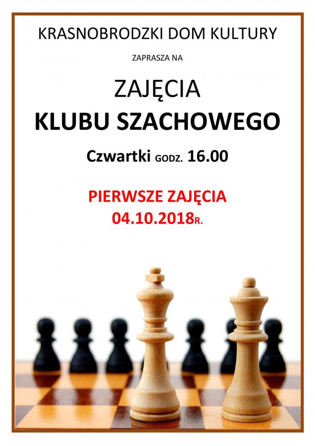 Zapraszamy na zajęcia Klubu Szachowego