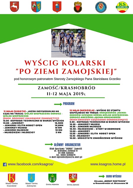 Utrudnienia w ruchu - wyścig kolarski