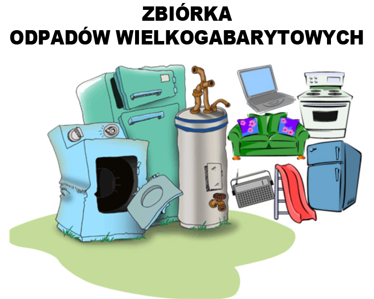 Zbiórka odpadów wielkogabarytowych oraz zużytego sprzętu elektrycznego i elektronicznego z części wiejskiej gminy Krasnobród