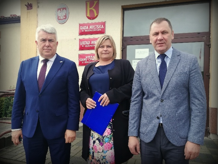 Inwestycja na rzece Wieprz w Krasnobrodzie