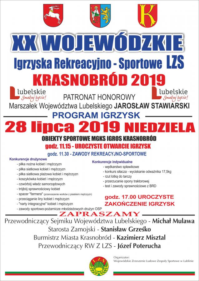 XX Wojewódzkie Igrzyska Rekreacyjno - Sportowe LZS