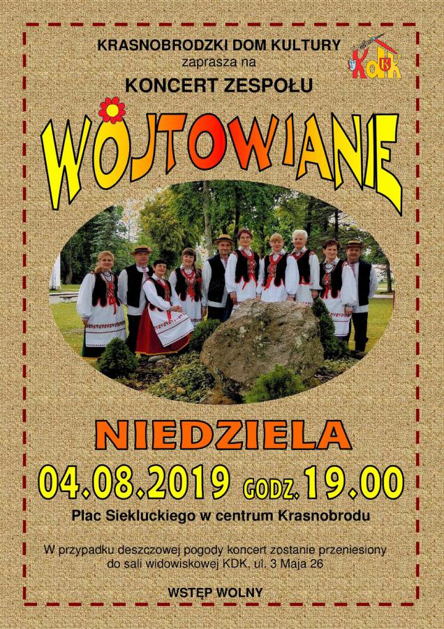 Zespół folklorystyczny "Wójtowianie" na Placu Siekluckiego