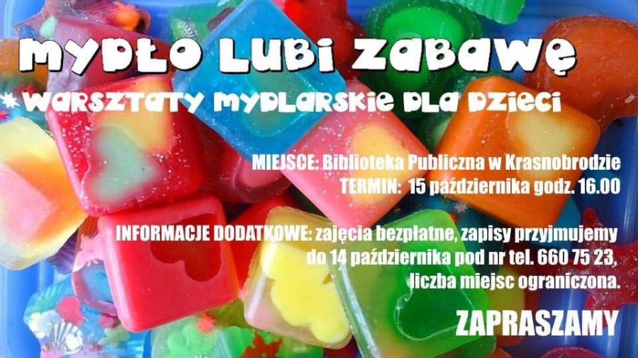 Warsztaty mydlarskie dla dzieci
