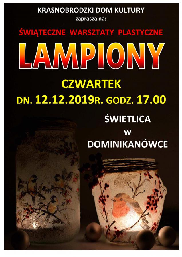 Świąteczne warsztaty plastyczne w świetlicy wiejskiej w Dominikanówce