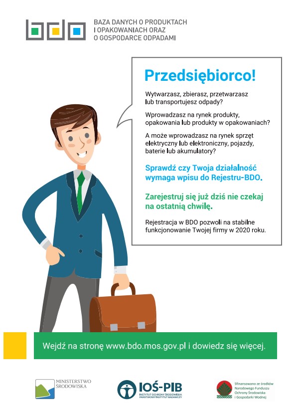 Baza danych o produktach i opakowaniach oraz o gospodarce odpadami