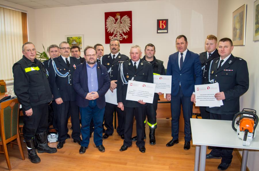Przekazanie sprzetu i wyposażenia dla jednostek OSP 