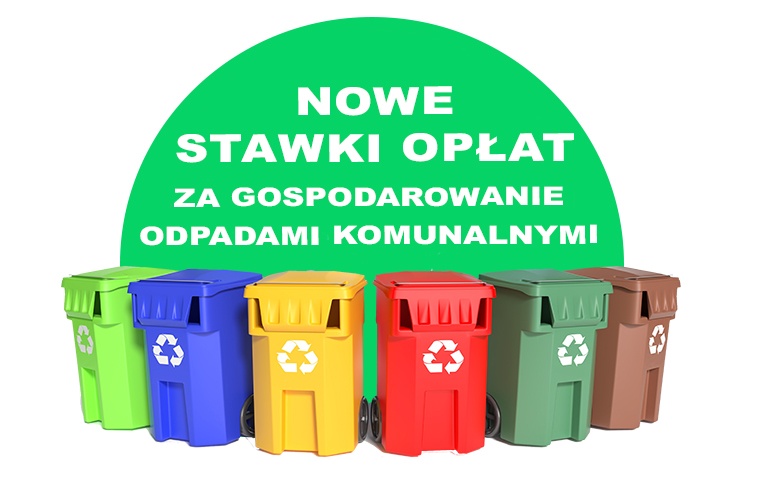 Nowe stawki za gospodarowanie odpadami komunalnymi