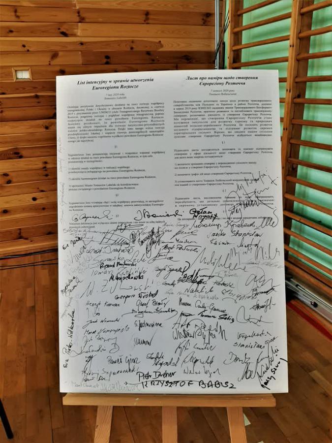 Gmina Krasnobród wśród założycieli Euroregionu ‘Roztocze”