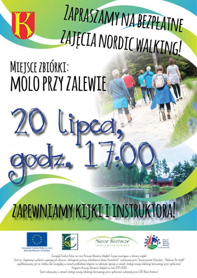Zapraszamy na kolejne zajęcia nordic walking