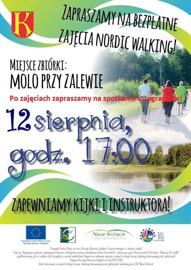 Zapraszamy na ostatnie projektowe zajęcia nordic walking! 