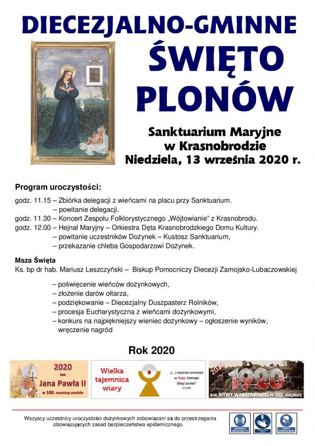 Diecezjalno-Gminne Święto Plonów 2020