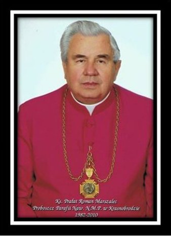 Prośba do wszystkich Wiernych, którzy chcą uczestniczyć  w ostatnim  pożegnaniu Księdza Prałata Romana Marszalca