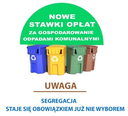Nowe stawki za gospodarowanie odpadami komunalnymi