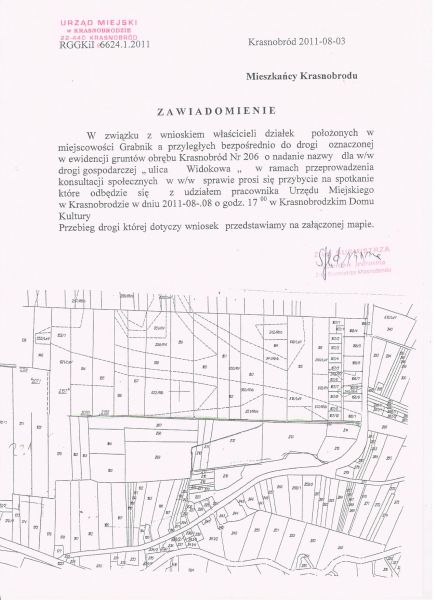 Zaproszenie na konsultacje społeczne.