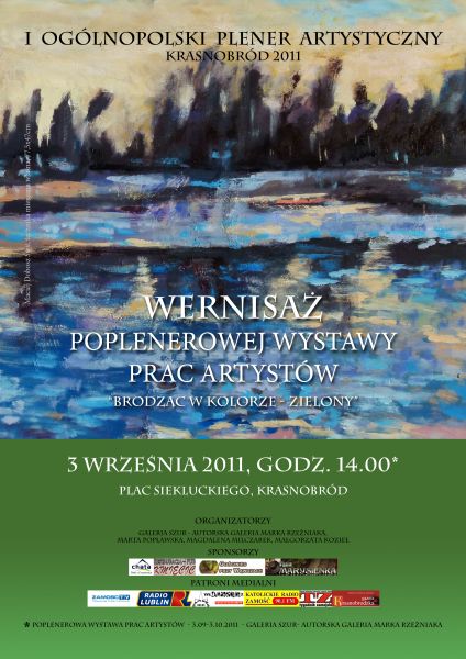I Ogólnopolski Plener Artystyczny w Krasnobrodzie &#8222;Brodząc w kolorze &#8211; zielony&#8221;