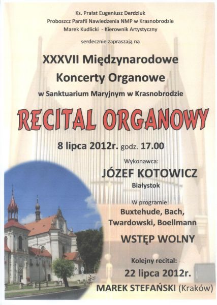 KONCERT ORGANOWY