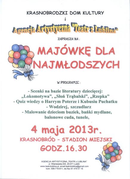 Majówka dla Najmłodszych