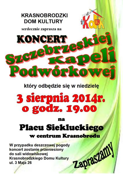 Koncert na Placu Siekluckiego - Szczebrzeska Kapela Podwórkowa