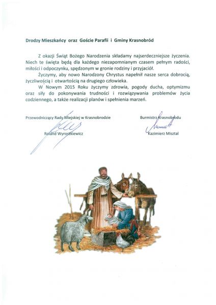 Życzenia Świąteczne