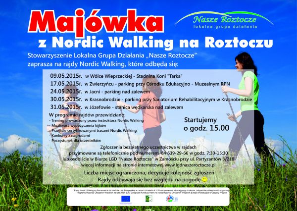 Majówka z Nordic Walking na Roztoczu