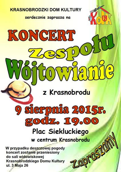 Koncert zespołu folklorystycznego "Wójtowianie" na Placu Siekluckiego
