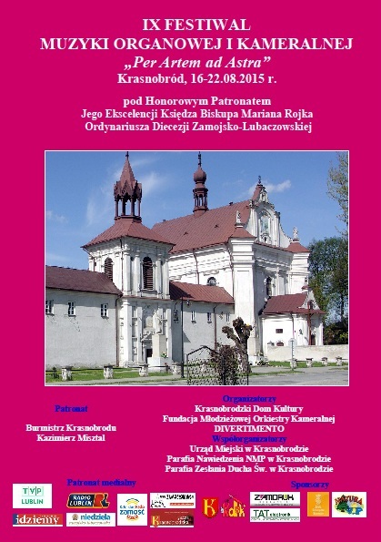 IX Festiwal Muzyki organowej i Kameralnej "Per Artem ad Astra"