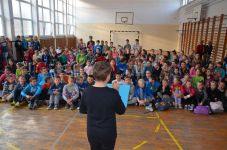 Uczestnicy projektu &quot;TEATR TO MY...&quot; z gościnnym występem w ZSP