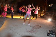 ZUMBA - czyli ostatnia aktywna zabawa na plaży 