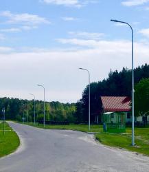 2020, Budowa oświetlenia ulicznego w miejscowości Majdan Mały